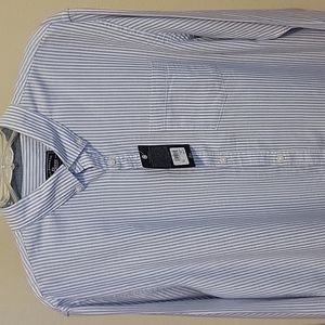 G.H.BASS NWT PINSTRIPED SHIT....XL